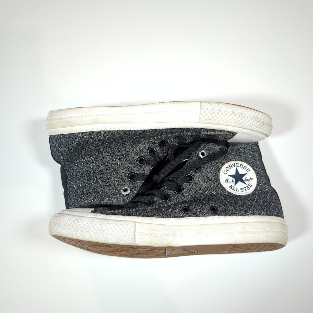 Converse Chuck Taylor II Knit High Top Gray Women's 9 - Picture 4 of 8